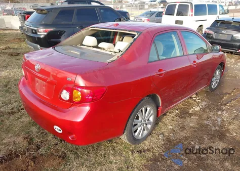 2009 Toyota Corolla Le from USA, damaged, VIN JTDBL40EX99075946